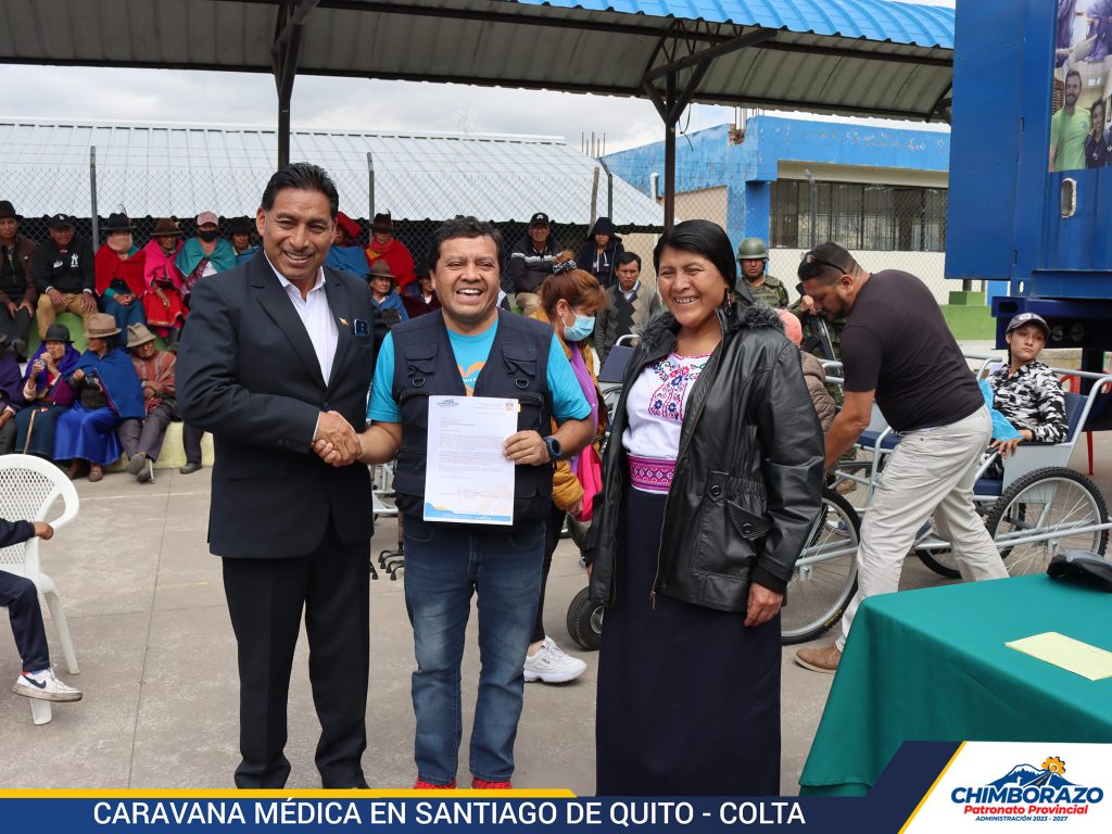 CARAVANA M DICA EN SANTIAGO DE QUITO COLTA