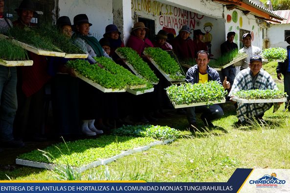 Desarrollo agrícola comunidad Monjas Tungurahuilla