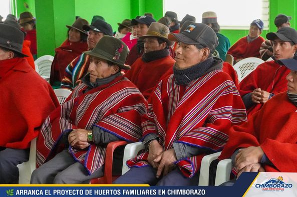 ARRANCA EL PROYECTO DE HUERTOS FAMILIARES PARA CHIMBORAZO