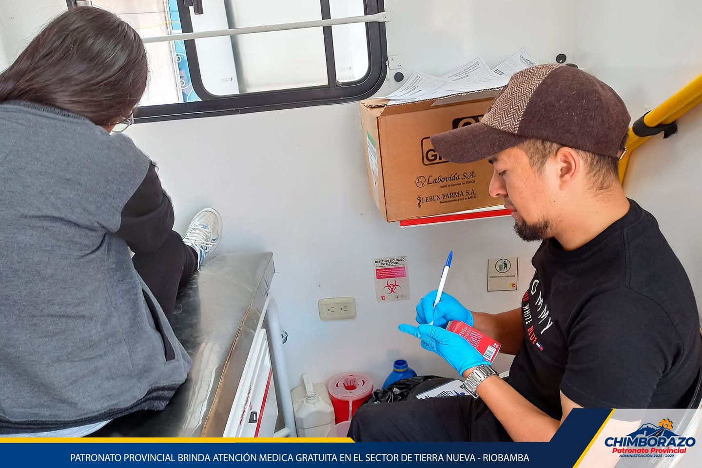 ATENCIÓN MEDICA GRATUITA EN EL SECTOR DE TIERRA NUEVA – RIOBAMBA