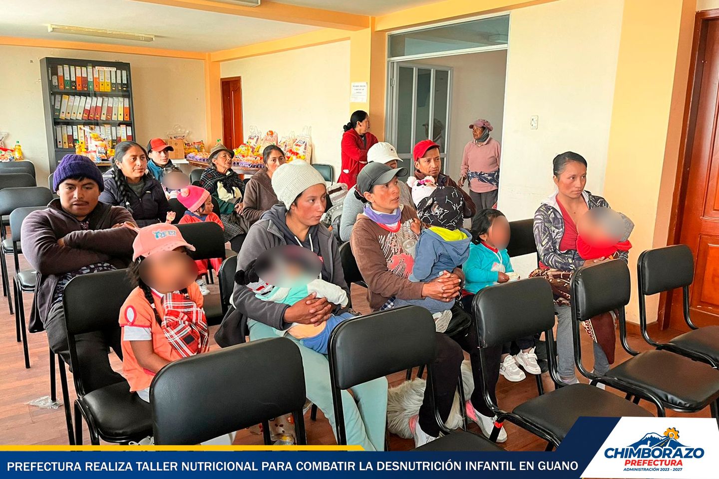 PREFECTURA REALIZA TALLER SOBRE NUTRICIÓN EN SANTA FE DE GALÁN