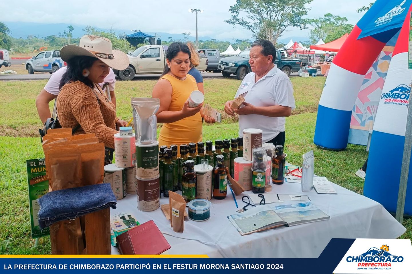 CHIMBORAZO PARTICIPÓ EN EL FESTUR MORONA SANTIAGO 2024