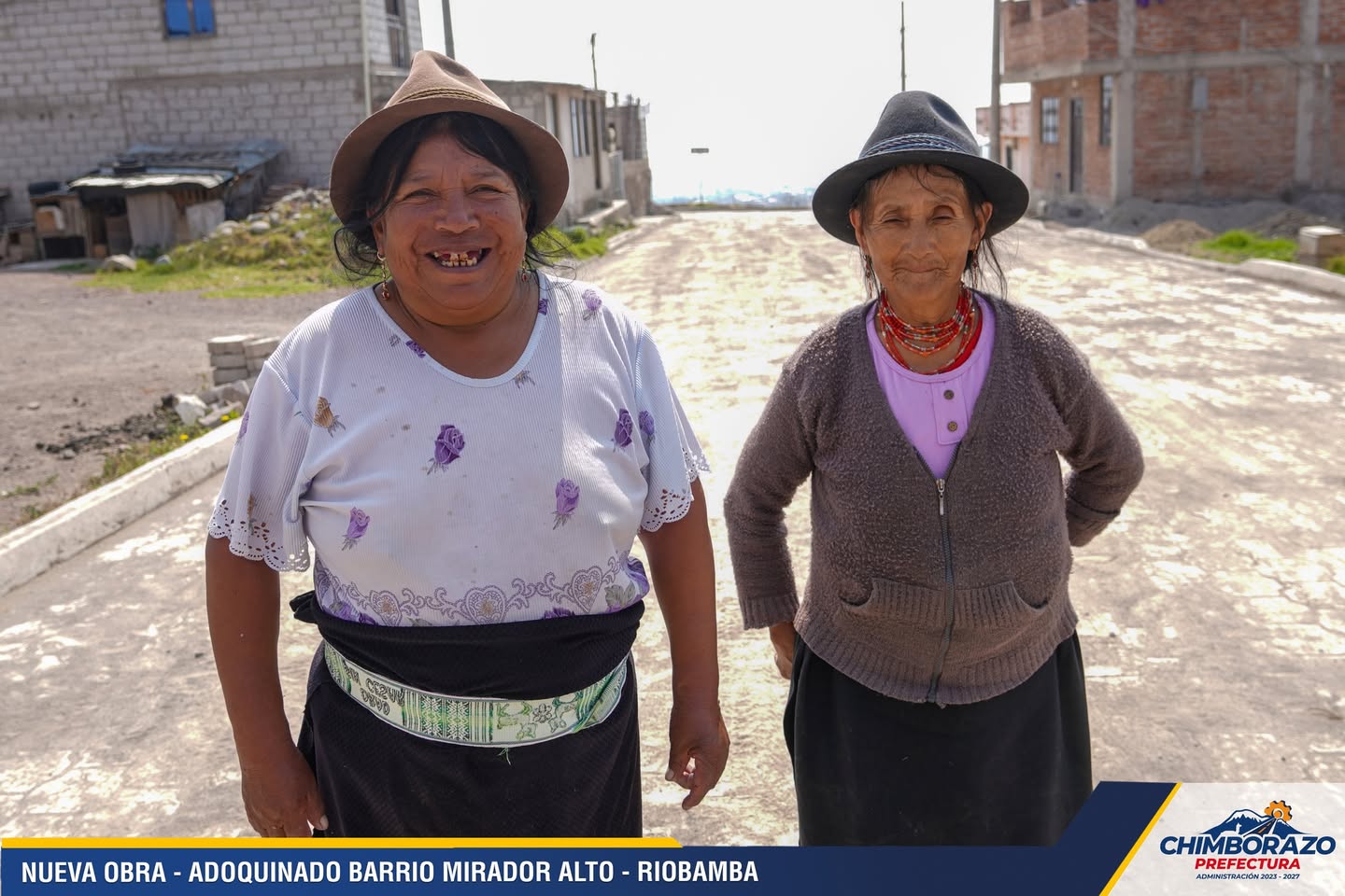 NUEVA OBRA – ADOQUINADO PARA EL BARRIO MIRADOR ALTO