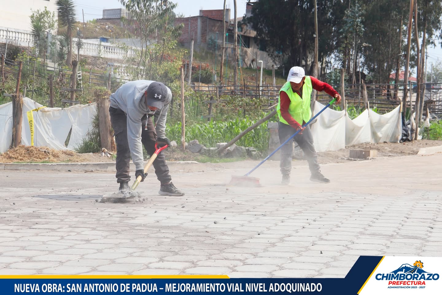 SAN ANTONIO DE PADUA Y CUMANDÁ – PROYECTO ADOQUINADO TERMINADO