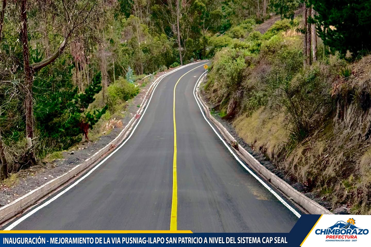 INAUGURACIÓN – DE LA VIA PUSNIAG-ILAPO SAN PATRICIO