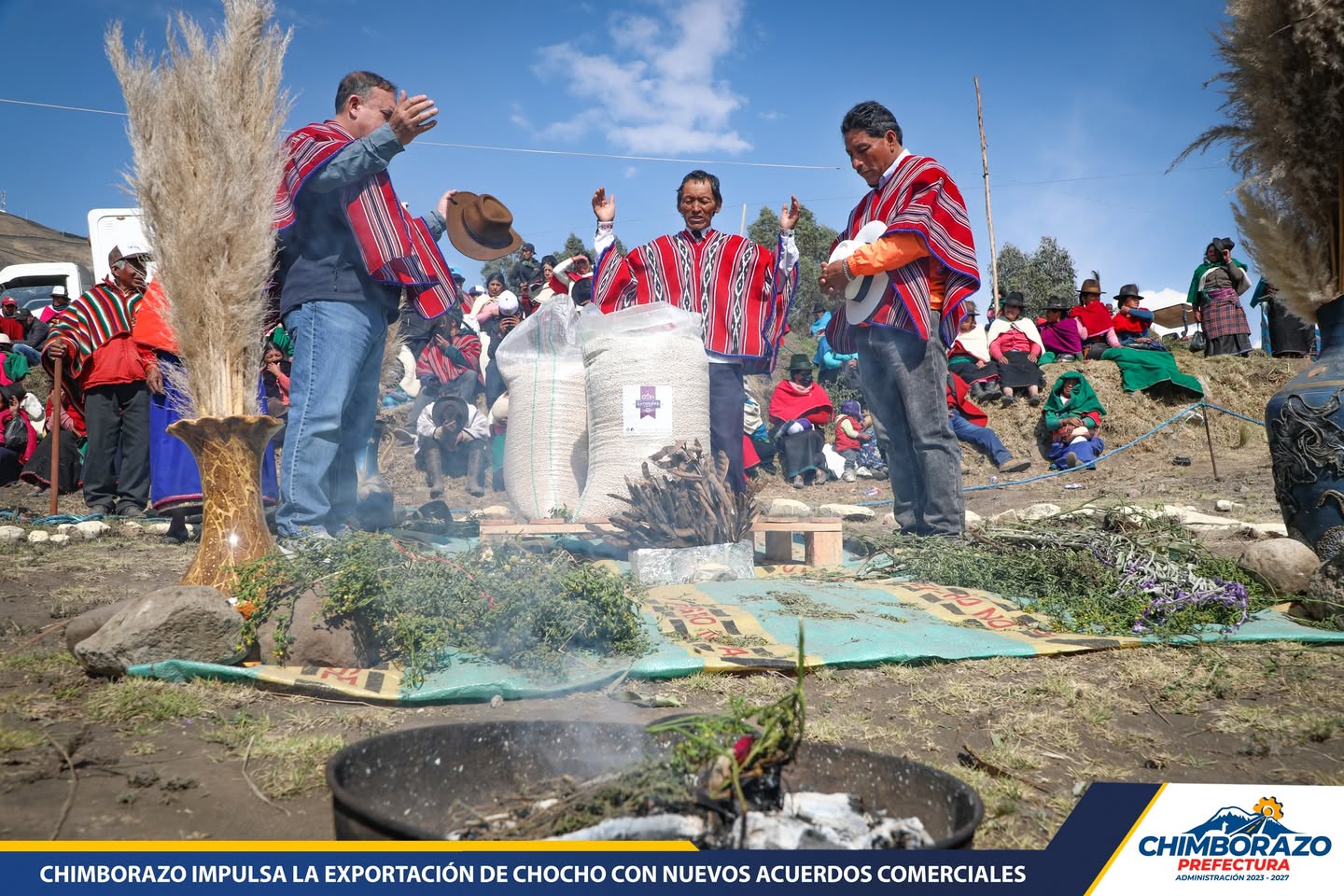 PREFECTURA IMPULSA- EXPORTACIÓN DE CHOCHO – ACUERDOS COMERCIALES