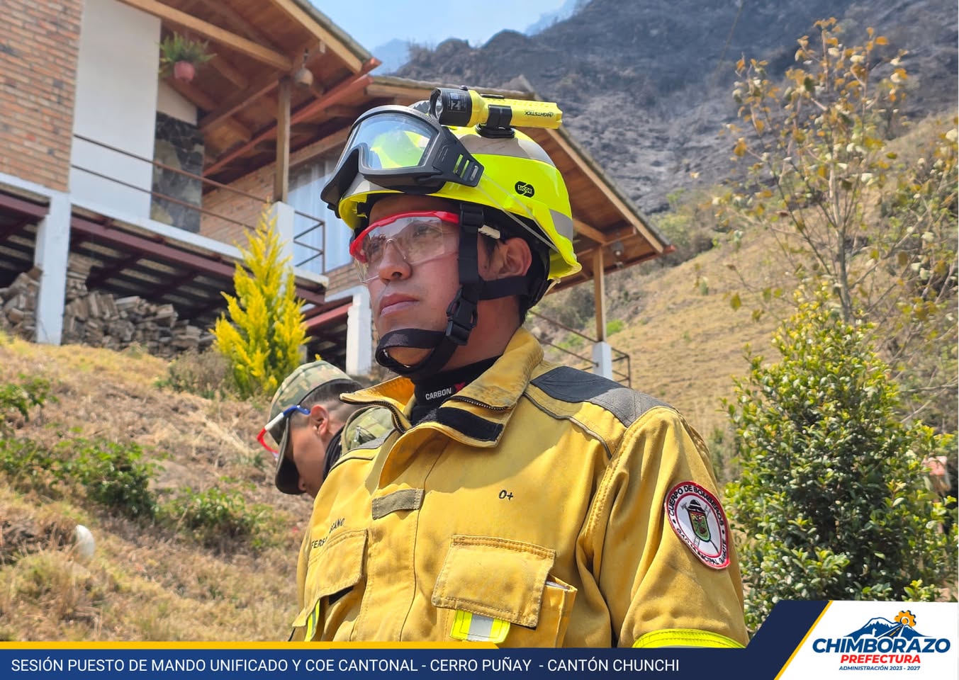 PREFECTURA ASISTE A SESIÓN DE PMU Y COE CANTONAL – CERRO PUÑAY –