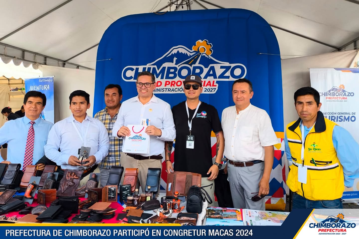 CHIMBORAZO PARTICIPÓ EN EL CONGRETUR X EDICIÓN “MACAS 2024”