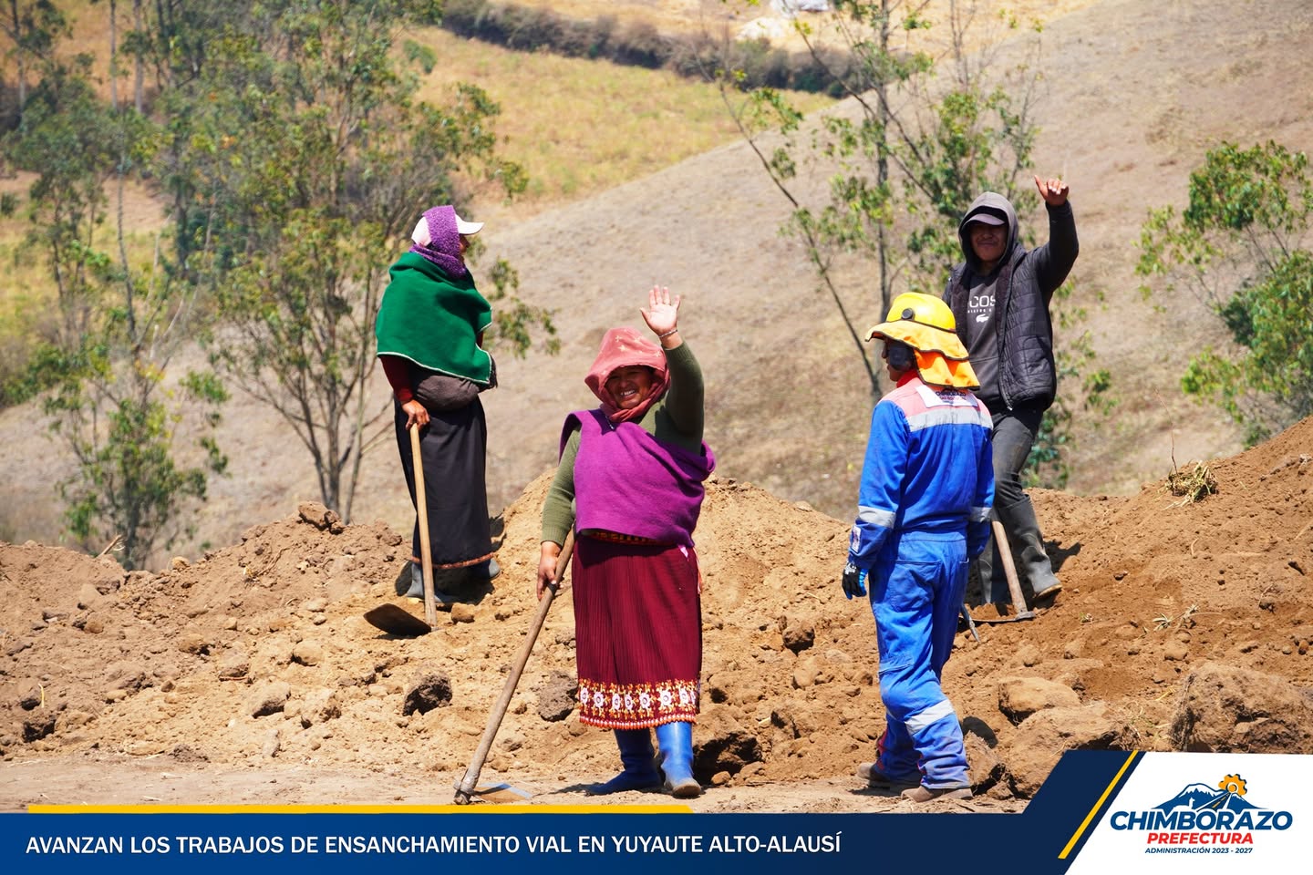 MEJORA VIAL EN YUYAUTE ALTO-ALAUSÍ